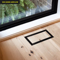 FLUSH FLOOR VENT DOUBLE CHANNEL